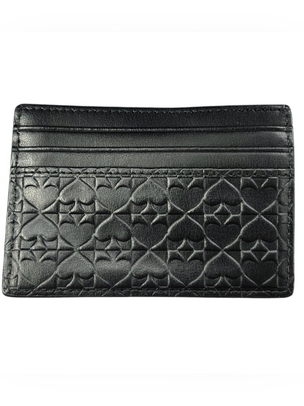 Kate Spade Penn Place Embossed Graham Card Holder - Picture 2 of 4